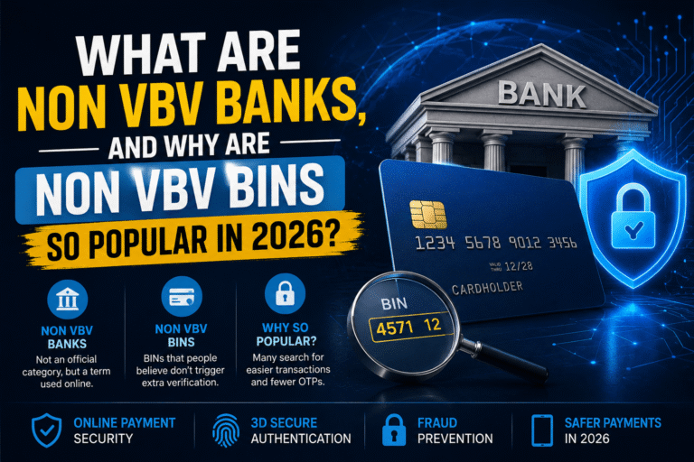 What Are Non VBV Banks, and Why Are Non VBV BINs So Popular in 2026?