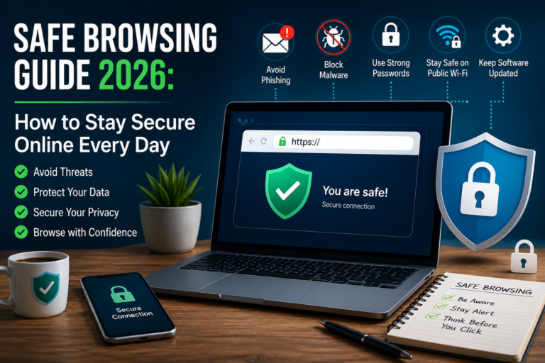 Safe Browsing Guide 2026: How to Stay Secure Online Every Day