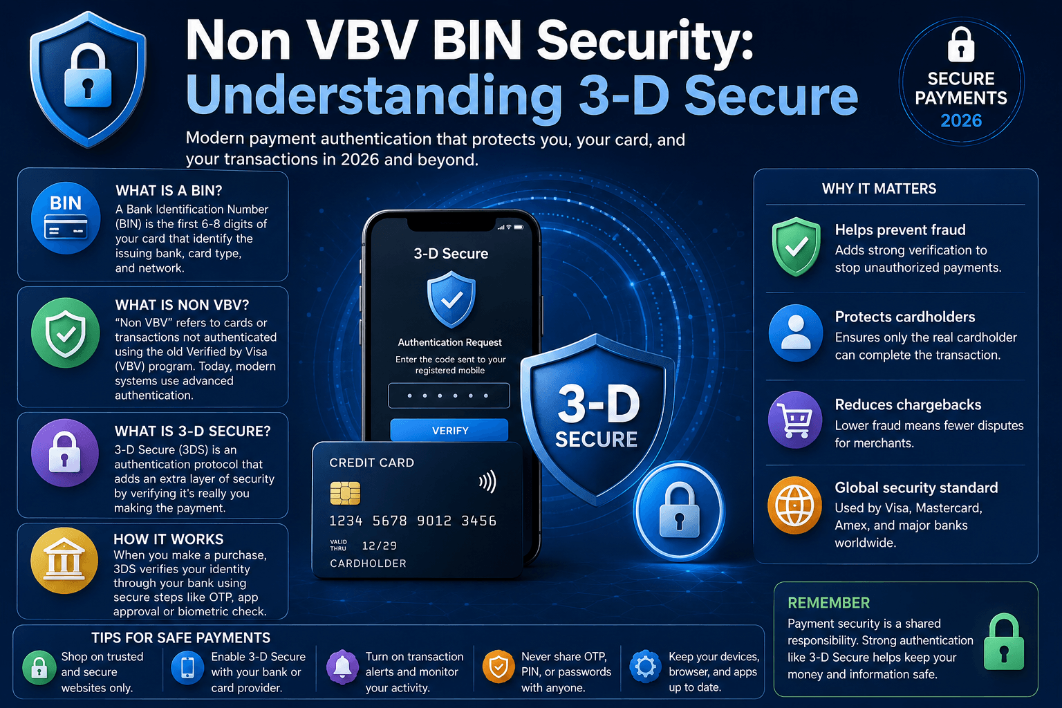 non vbv bin security