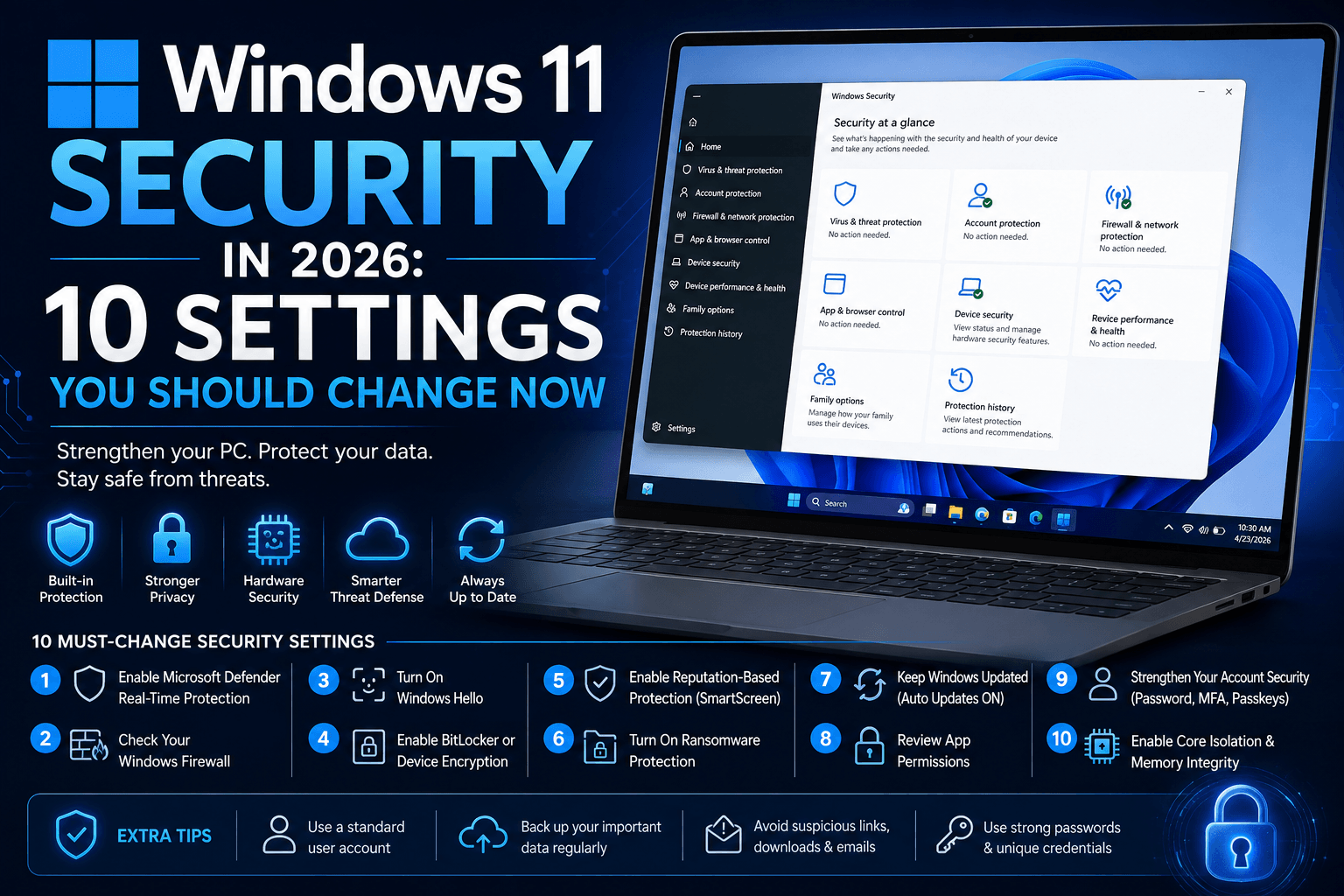 windows 11 security settings